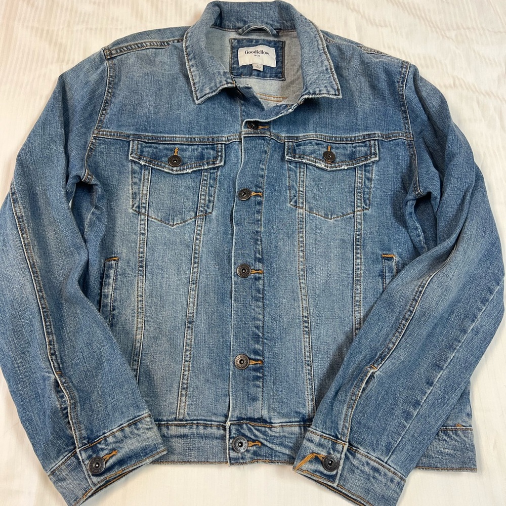 Goodfellow Men's Blue Denim Jacket Size L